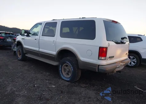 2000 Ford Excursion Limited из США, поврежденный, VIN 1FMNU43S2YEB35604